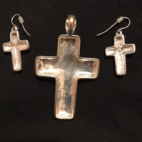 Necklace slide and earrings - Picture 2 of 3